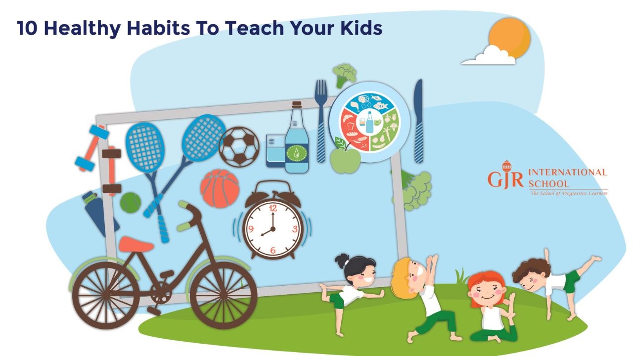 10 healthy habits to teach your kids